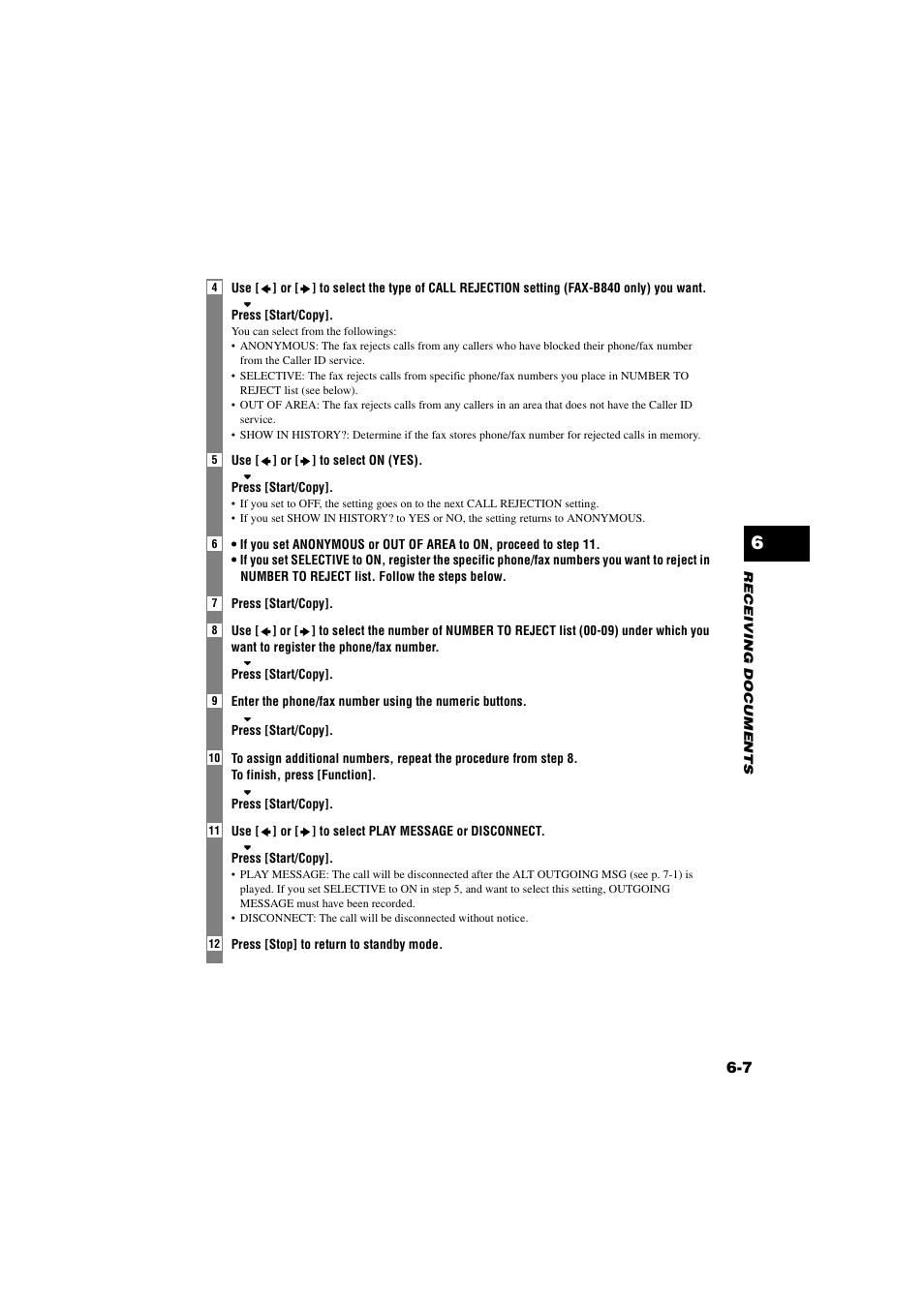 Canon B820 User Manual | Page 60 / 110