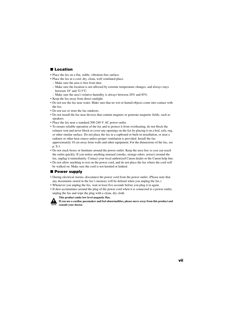 Canon B820 User Manual | Page 7 / 110