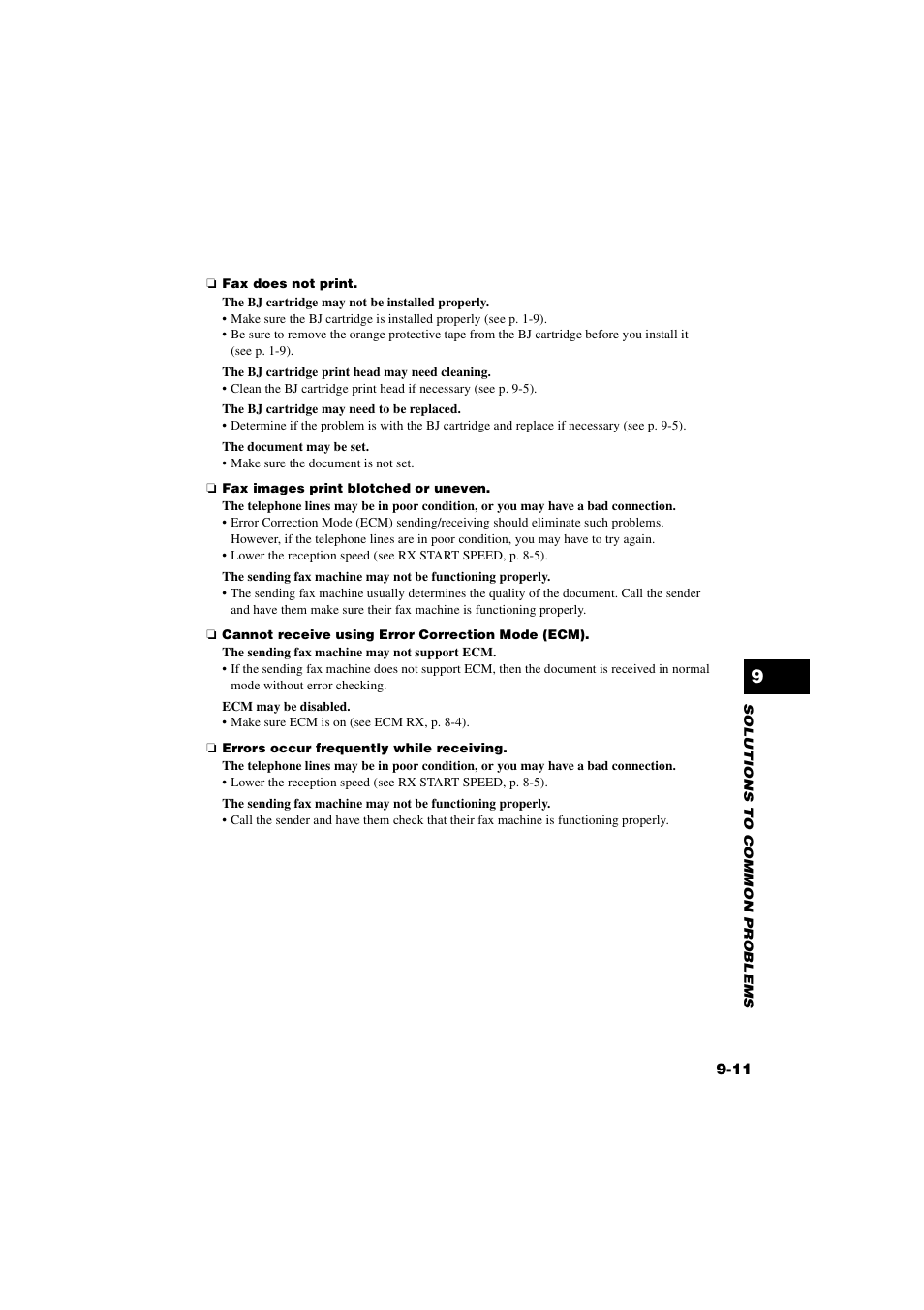 Canon B820 User Manual | Page 96 / 110