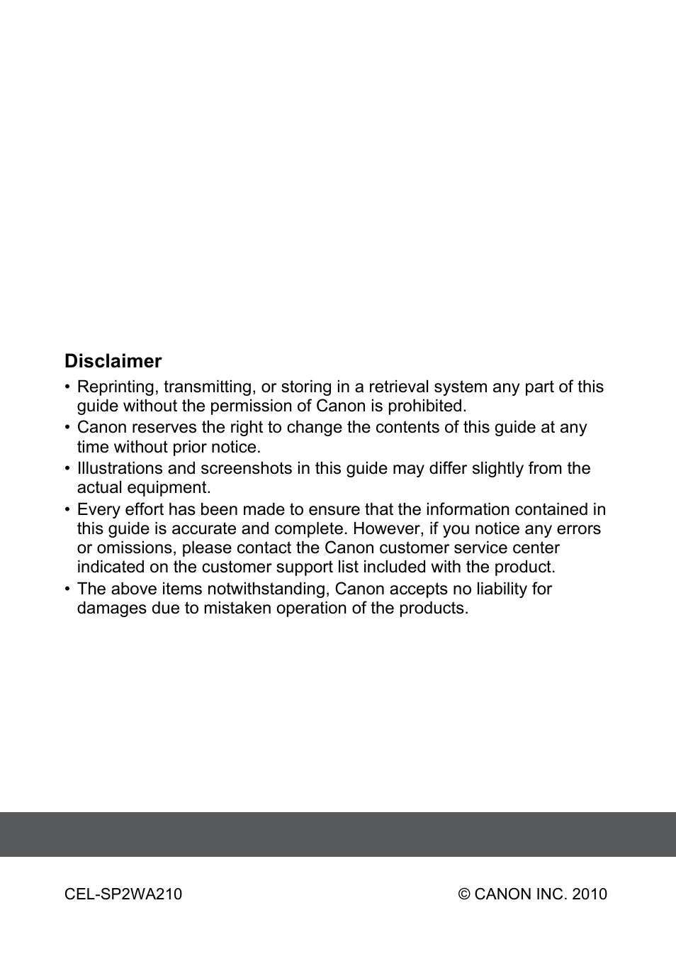 Canon A3150 IS User Manual | Page 147 / 147