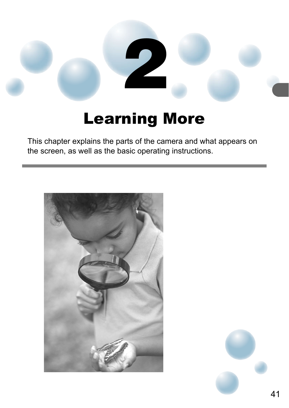 2 learning more, Learning more | Canon A3150 IS User Manual | Page 41 / 147