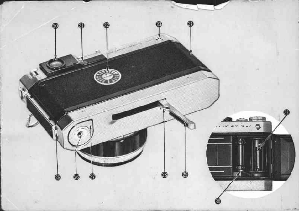 Swivel type accessory shoe | Canon VI-T User Manual | Page 38 / 55