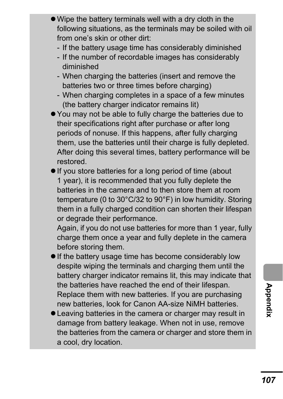 Canon A540 User Manual | Page 109 / 139