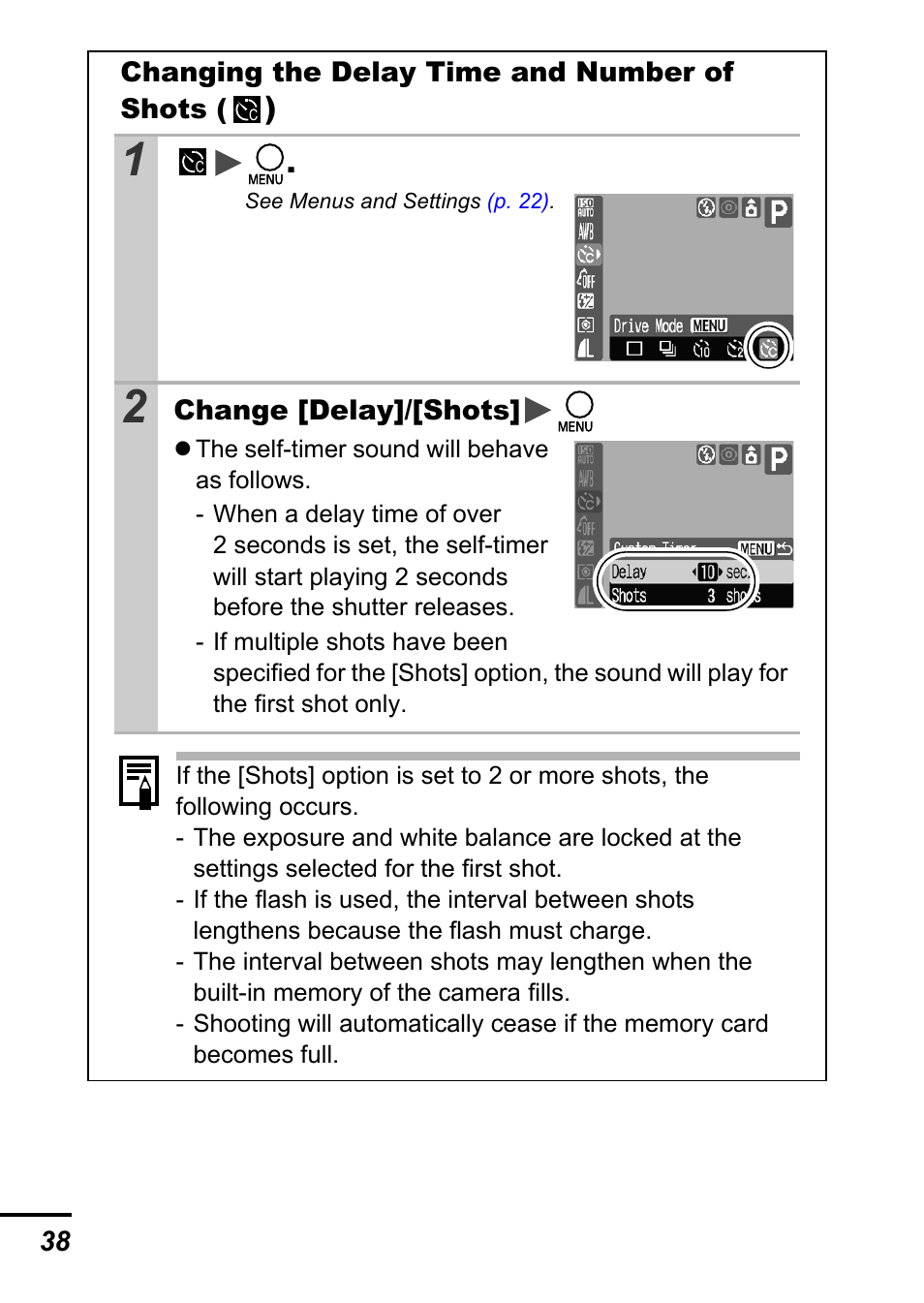 P. 38) | Canon A540 User Manual | Page 40 / 139