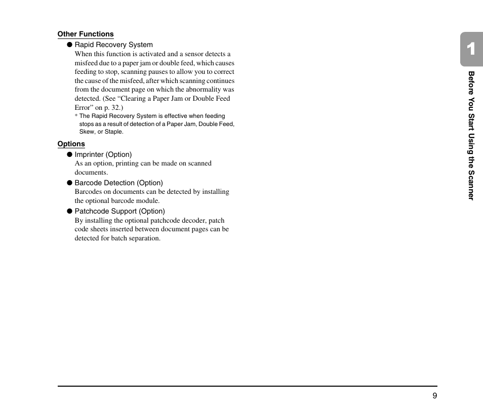 Canon IMAGE FORMULA DR-9050C User Manual | Page 17 / 68