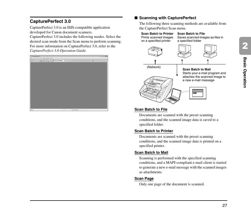 Captureperfect 3.0 | Canon IMAGE FORMULA DR-9050C User Manual | Page 35 / 68