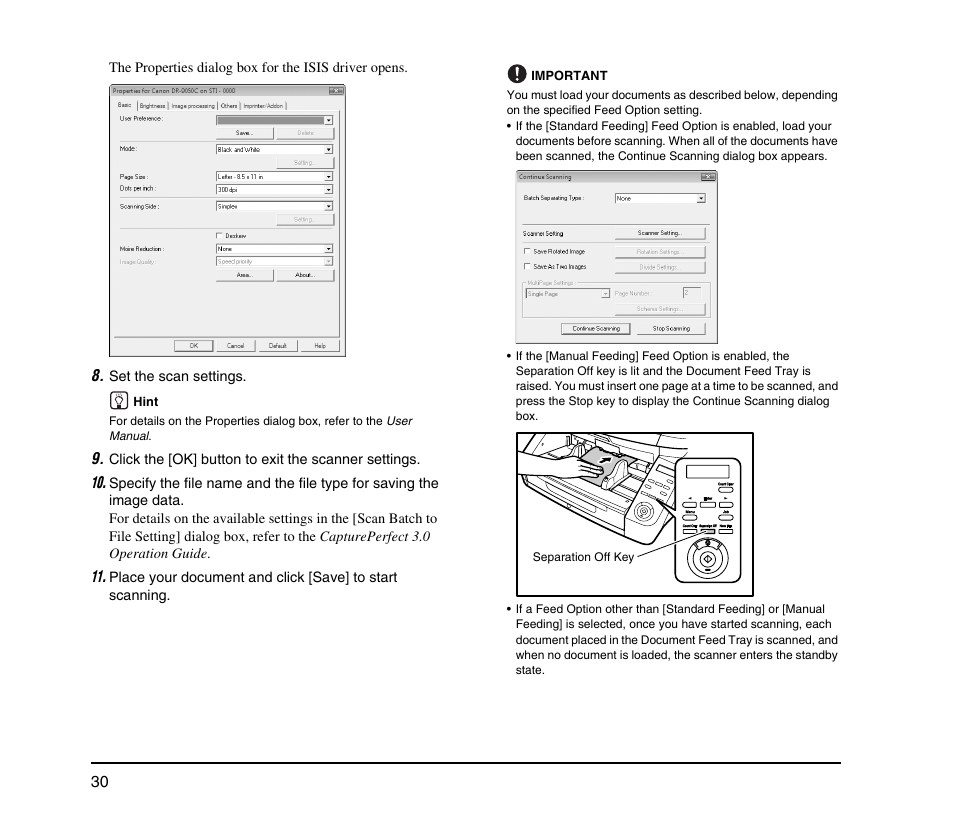 Canon IMAGE FORMULA DR-9050C User Manual | Page 38 / 68