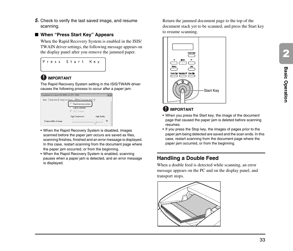 Handling a double feed | Canon IMAGE FORMULA DR-9050C User Manual | Page 41 / 68