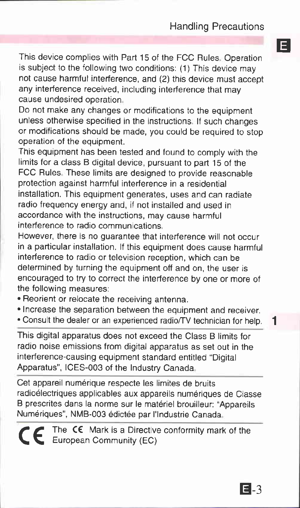 Canon SURE SHOT 105 ZOOM S User Manual | Page 3 / 51