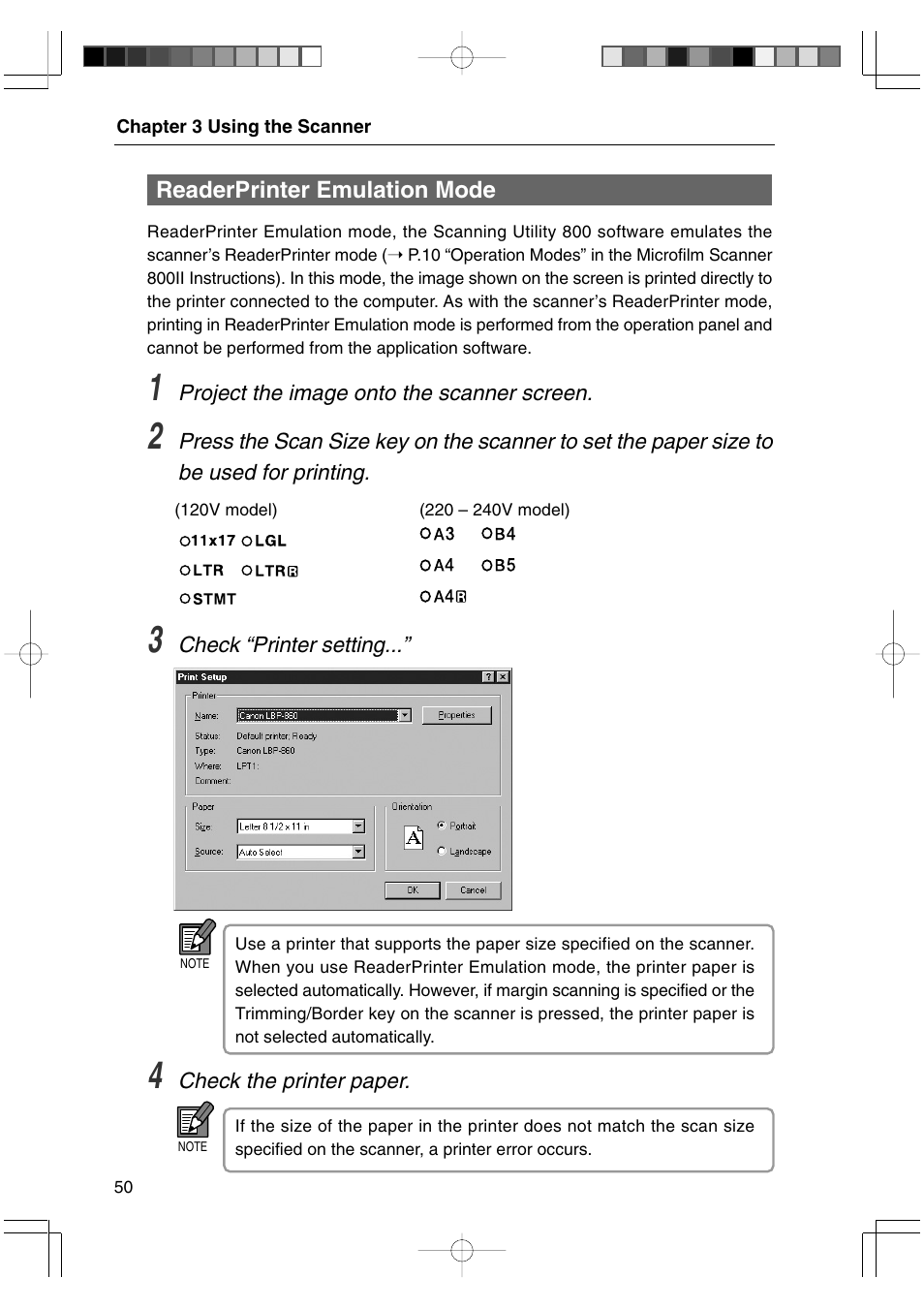 Canon 800II User Manual | Page 50 / 60