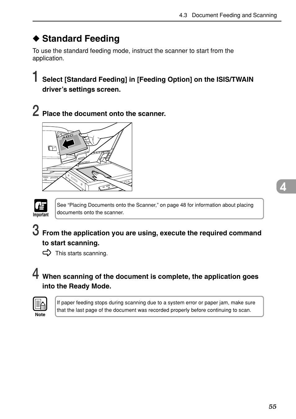 Standard feeding | Canon DR-7080C User Manual | Page 59 / 112