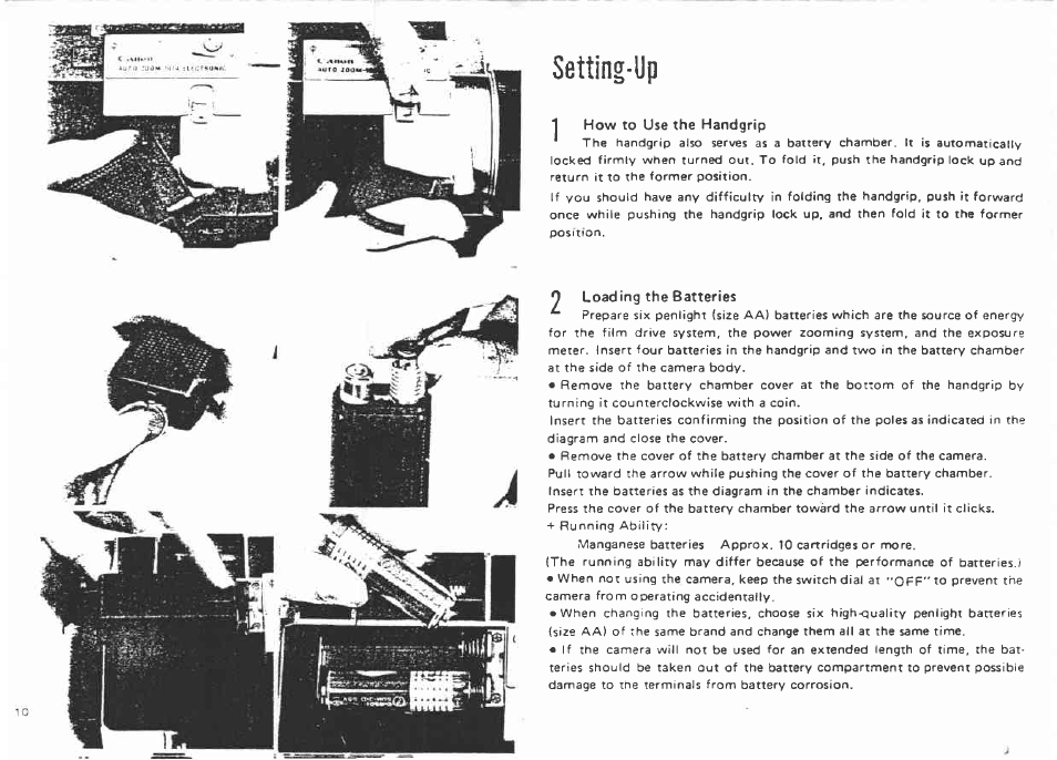 Canon AUTO ZOOM 1014 User Manual | Page 10 / 78