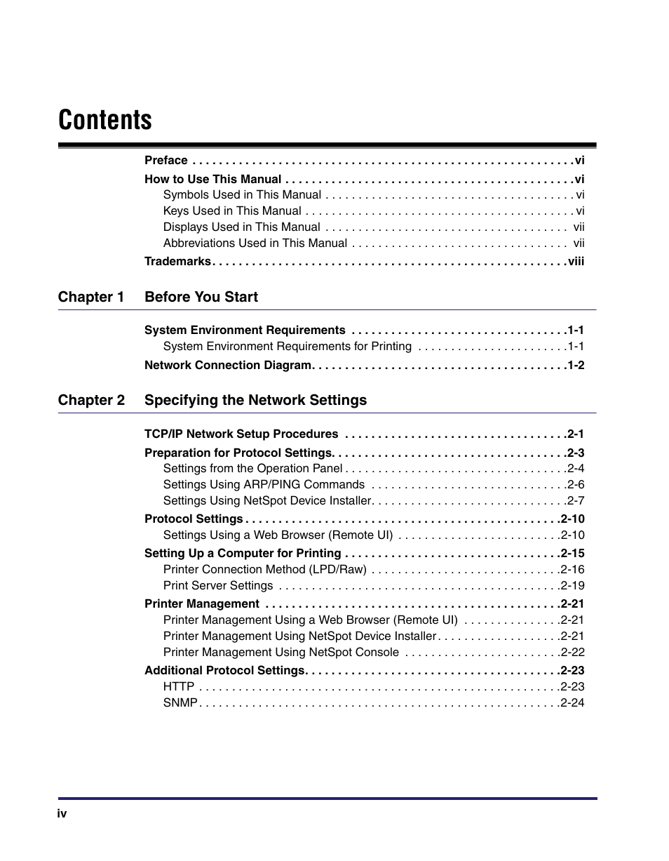 Canon ImageCLASS MF8180c User Manual | Page 5 / 49