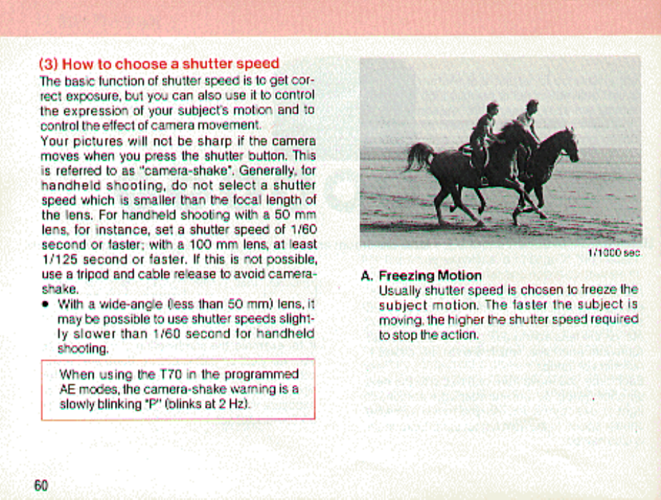 Canon T 70 User Manual | Page 60 / 116