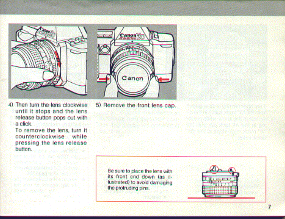 Canon T 70 User Manual | Page 7 / 116