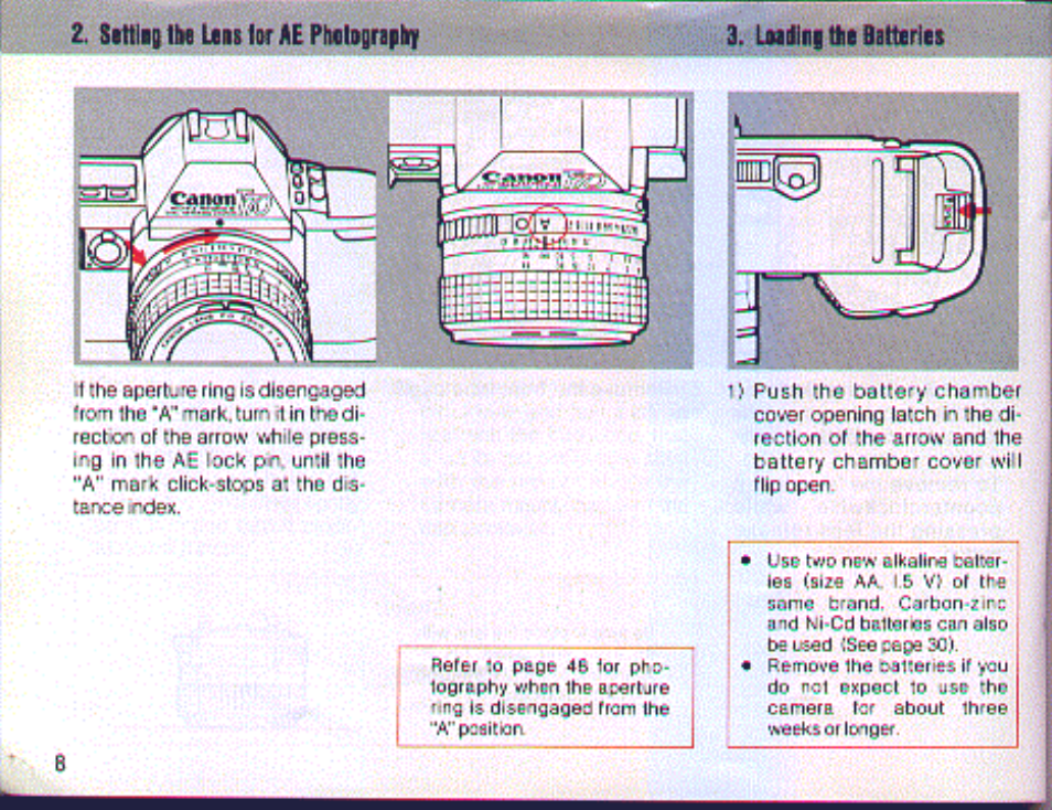 Canon T 70 User Manual | Page 8 / 116