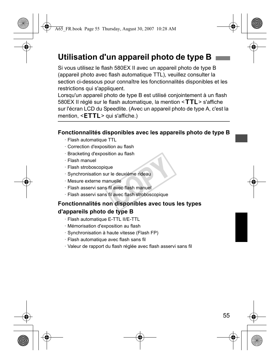 Cop y | Canon Speedlite 580EX II User Manual | Page 114 / 176