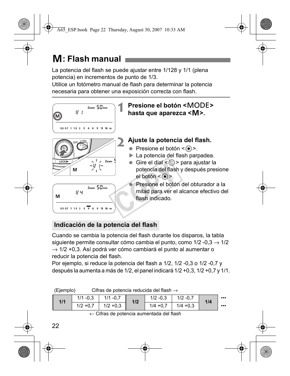 Cop y, Q: flash manual | Canon Speedlite 580EX II User Manual | Page 139 / 176