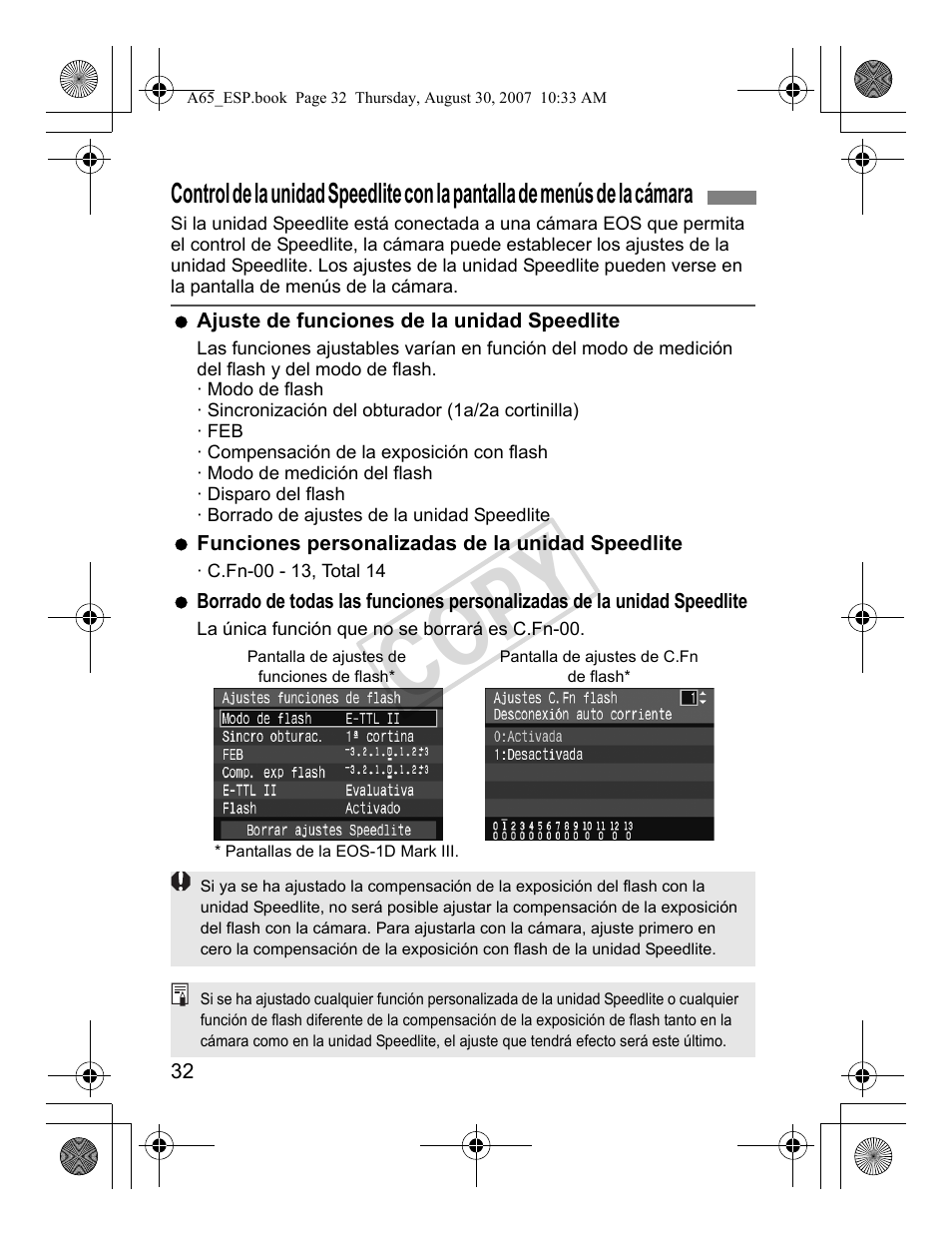 Cop y | Canon Speedlite 580EX II User Manual | Page 149 / 176