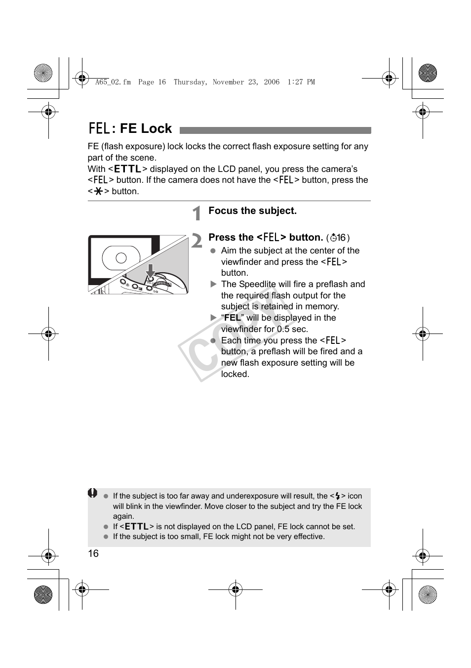 Cop y | Canon Speedlite 580EX II User Manual | Page 17 / 176