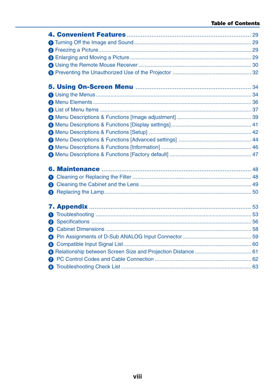 Canon LV-7255 User Manual | Page 9 / 74