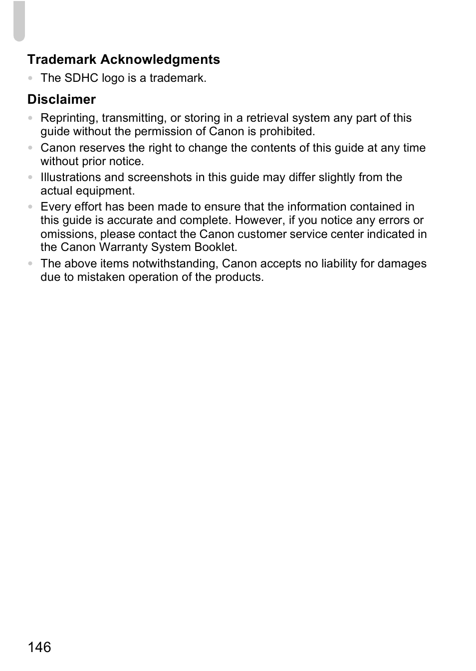Canon A2000 IS User Manual | Page 146 / 147