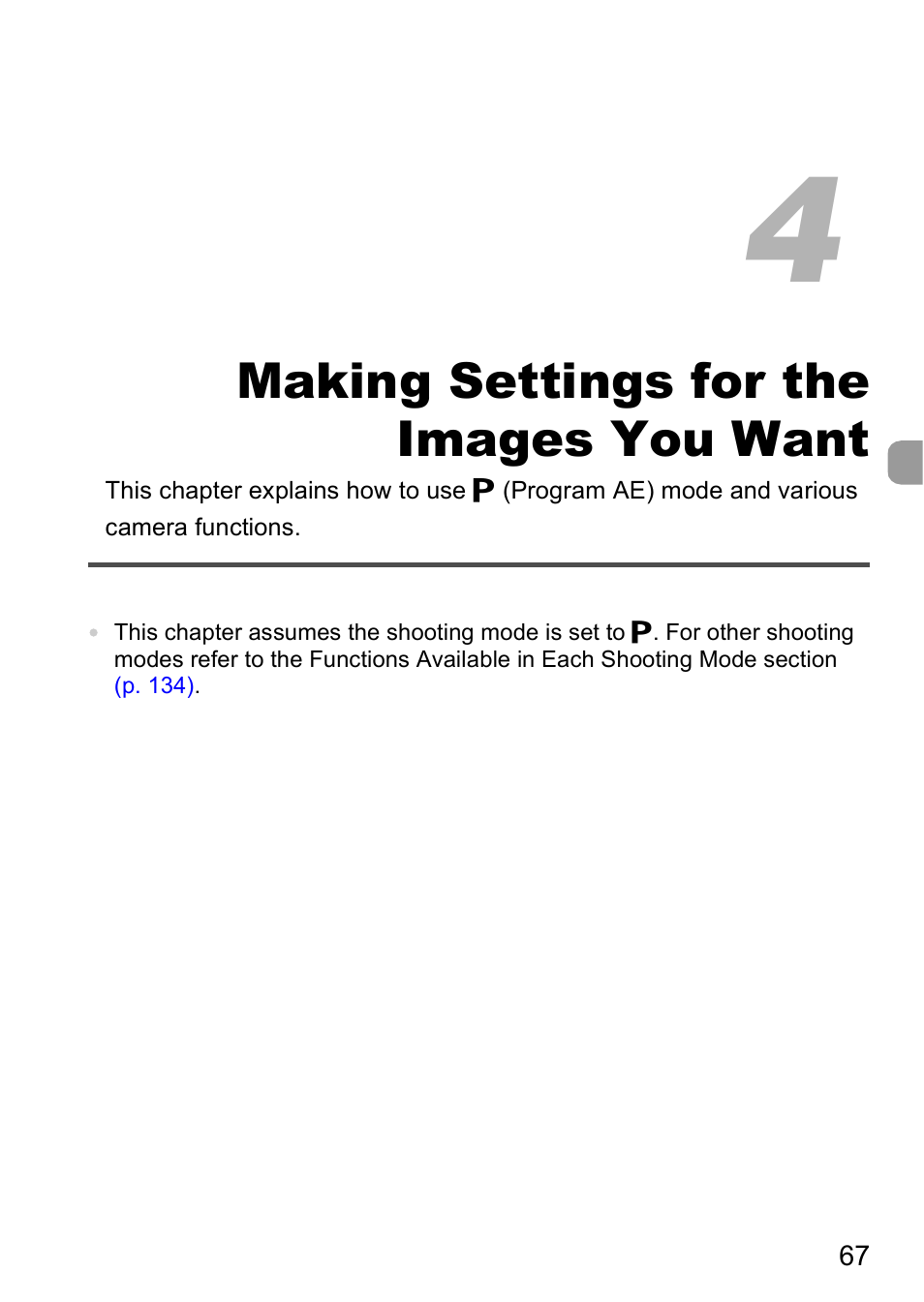 4 making settings for the images you want, Making settings for the, Images you want | P. 67), Making settings for the images you want | Canon A2000 IS User Manual | Page 67 / 147