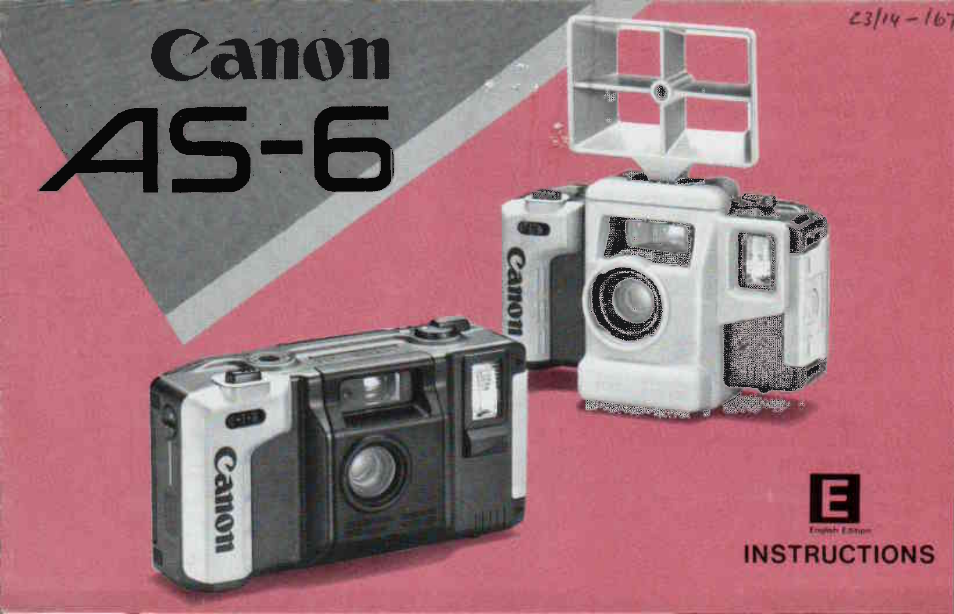Canon AS 6 User Manual | 69 pages