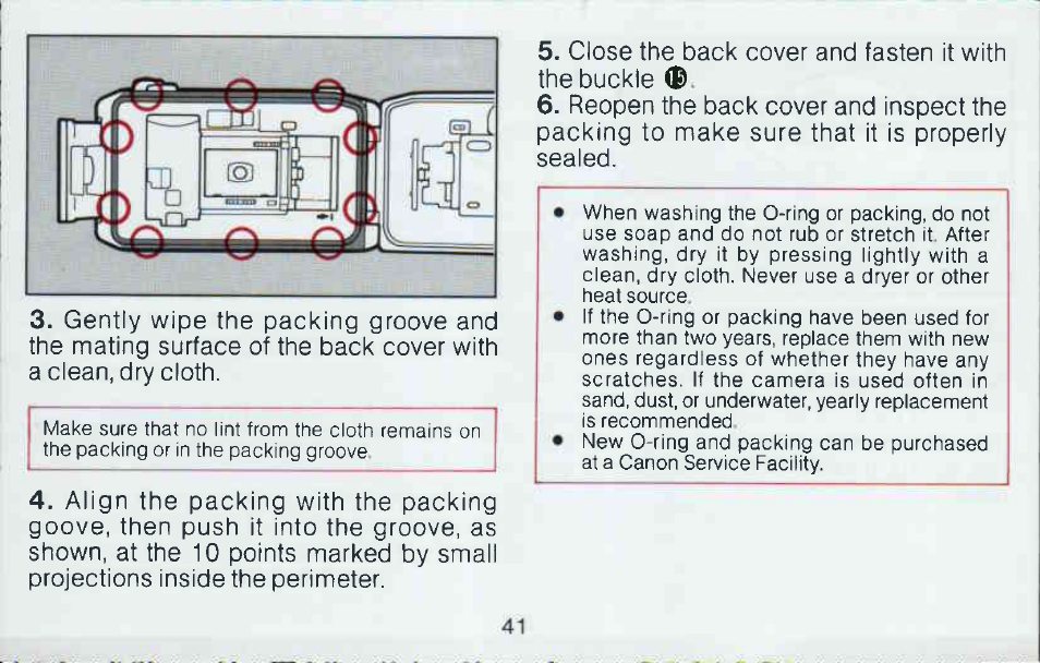 Underwater photography | Canon AS 6 User Manual | Page 43 / 69