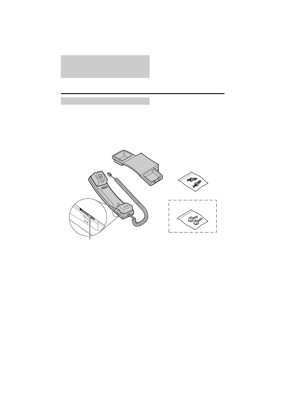 Optional handset, Package contents | Canon B160 User Manual | Page 129 / 139