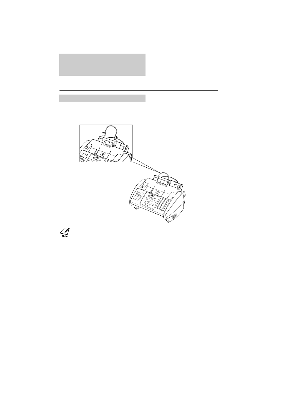 Assembling the fax | Canon B160 User Manual | Page 15 / 139