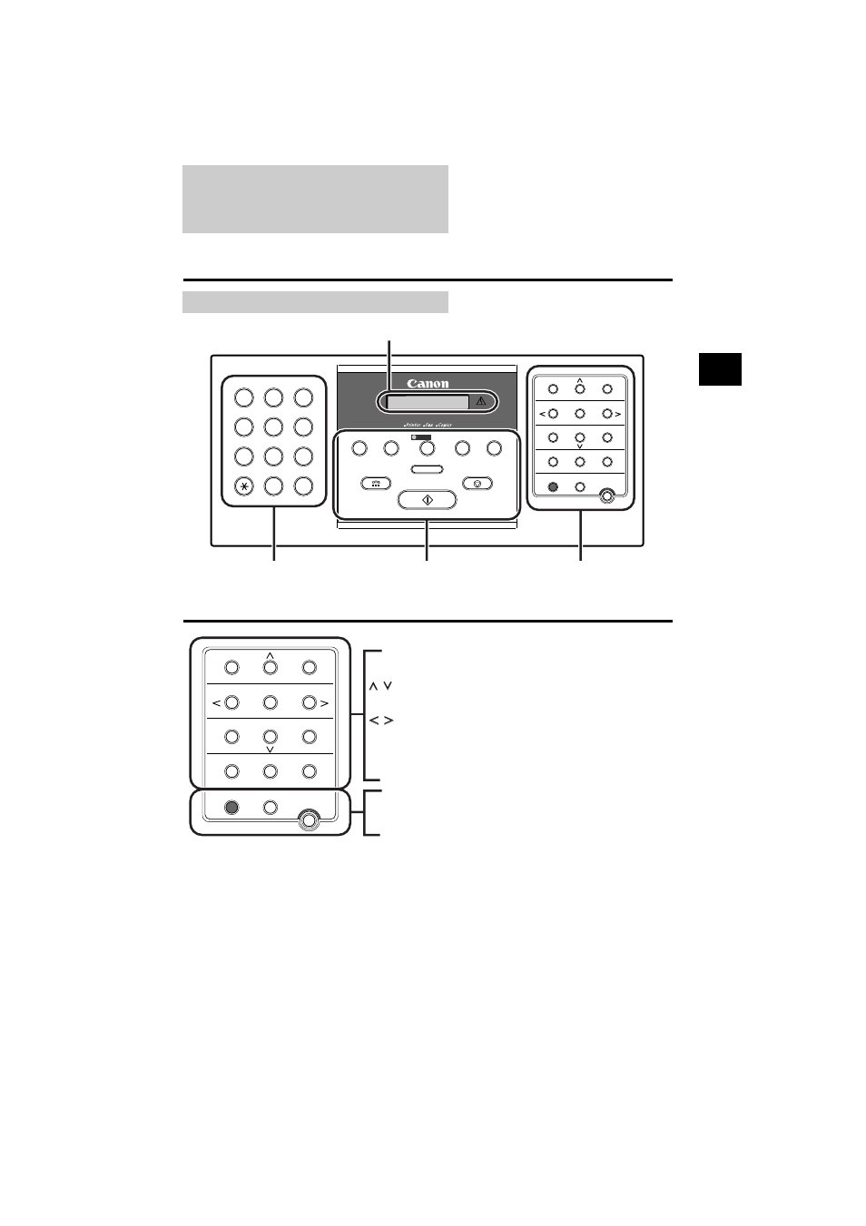 Fax controls – the operation panel, Preparing to use your fax | Canon B160 User Manual | Page 30 / 139