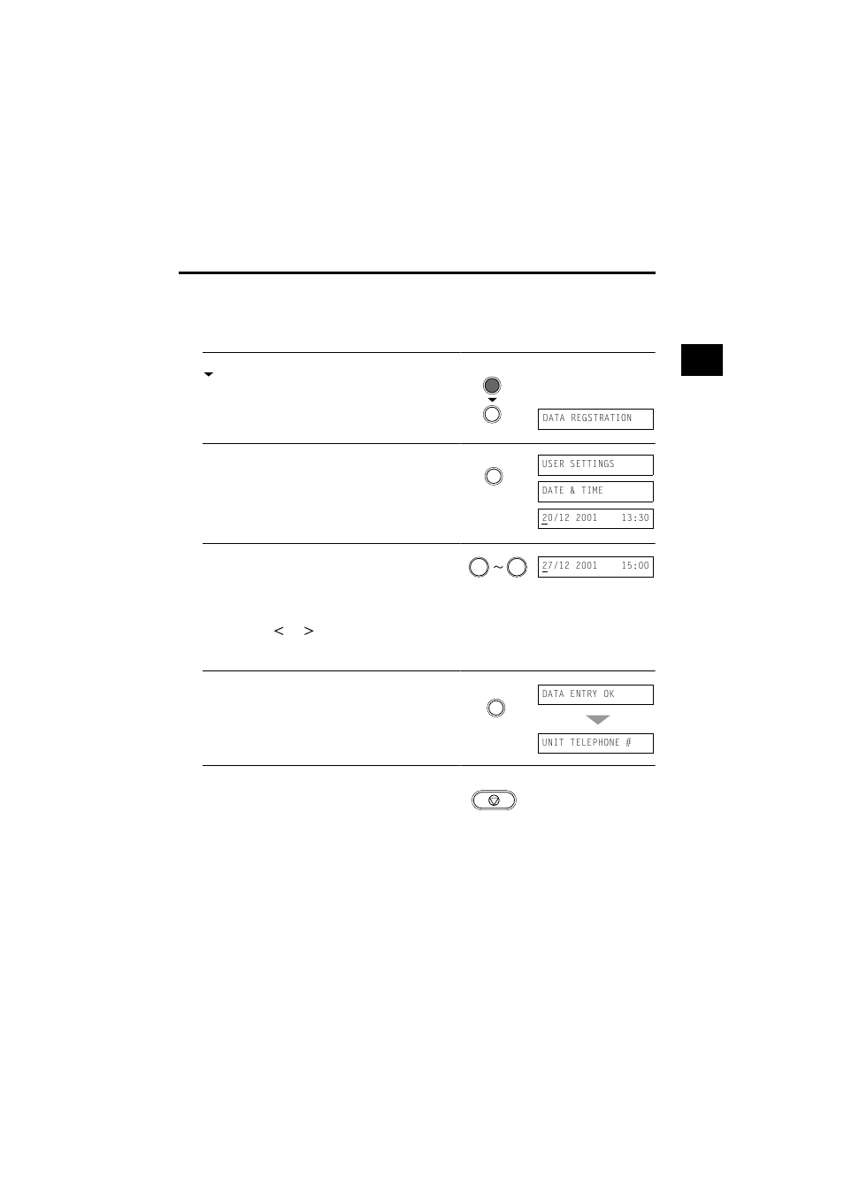 Setting the date and time, Preparing to use your fax | Canon B160 User Manual | Page 36 / 139