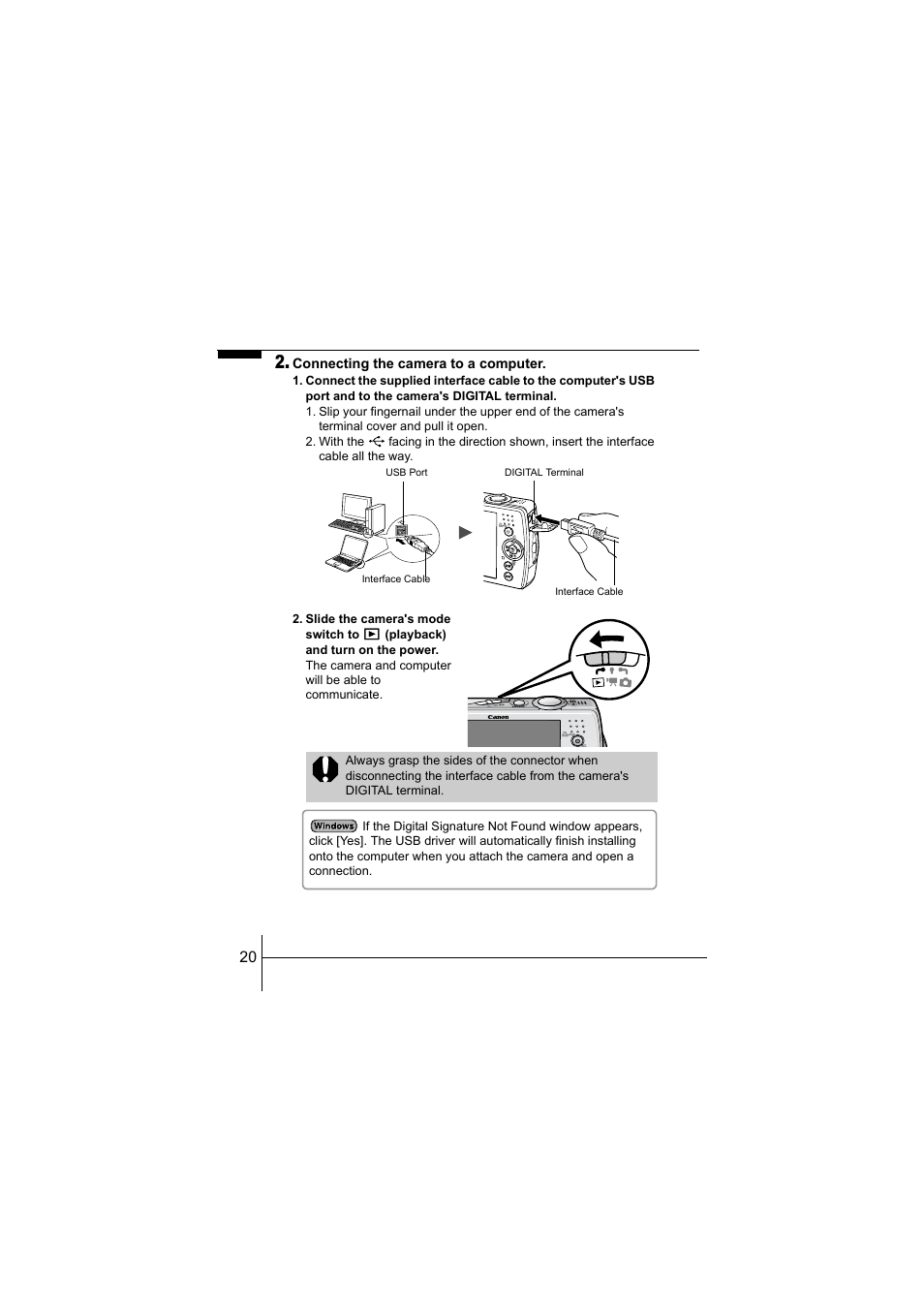 P. 20) | Canon CEL-SF7BA210 User Manual | Page 22 / 29