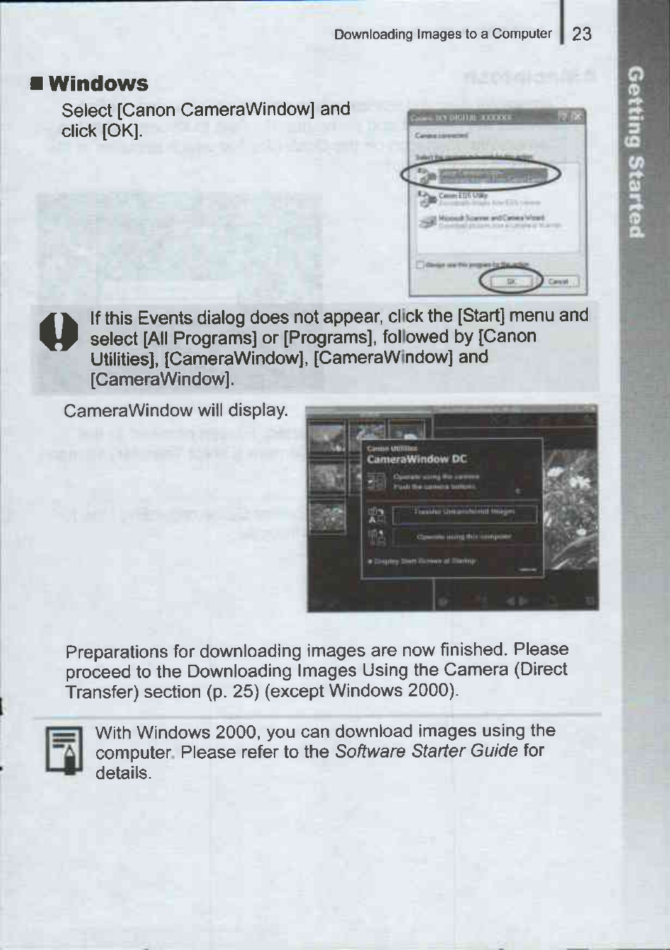 Canon A720IS User Manual | Page 25 / 37