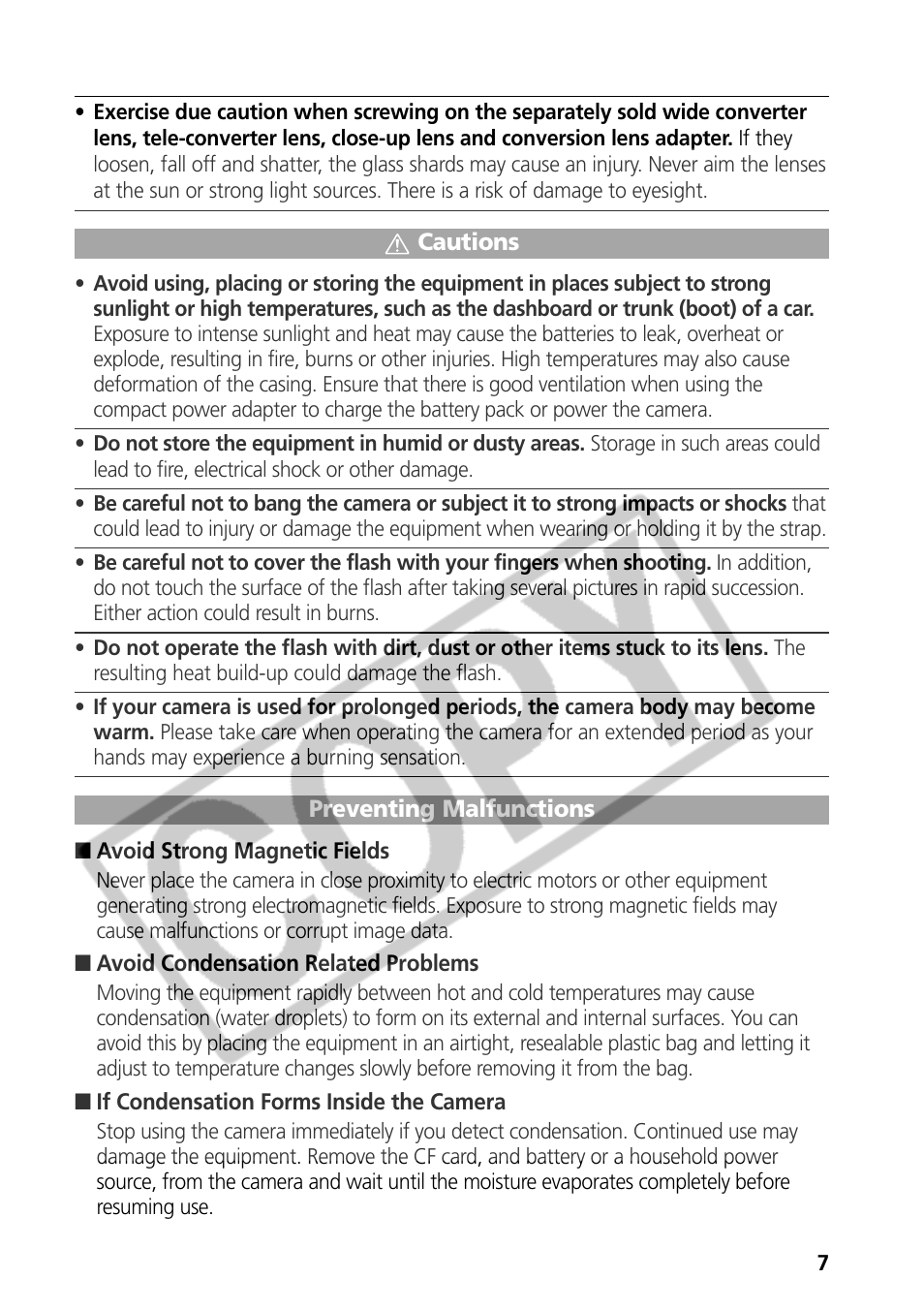 Canon CDI-E075-010 User Manual | Page 13 / 214