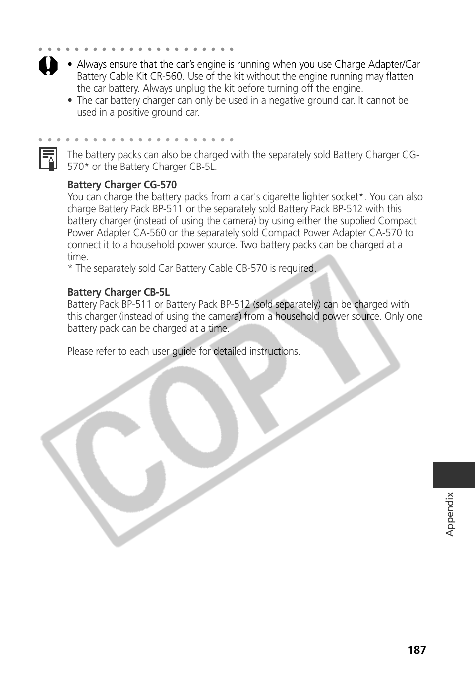 Appendix | Canon CDI-E075-010 User Manual | Page 193 / 214