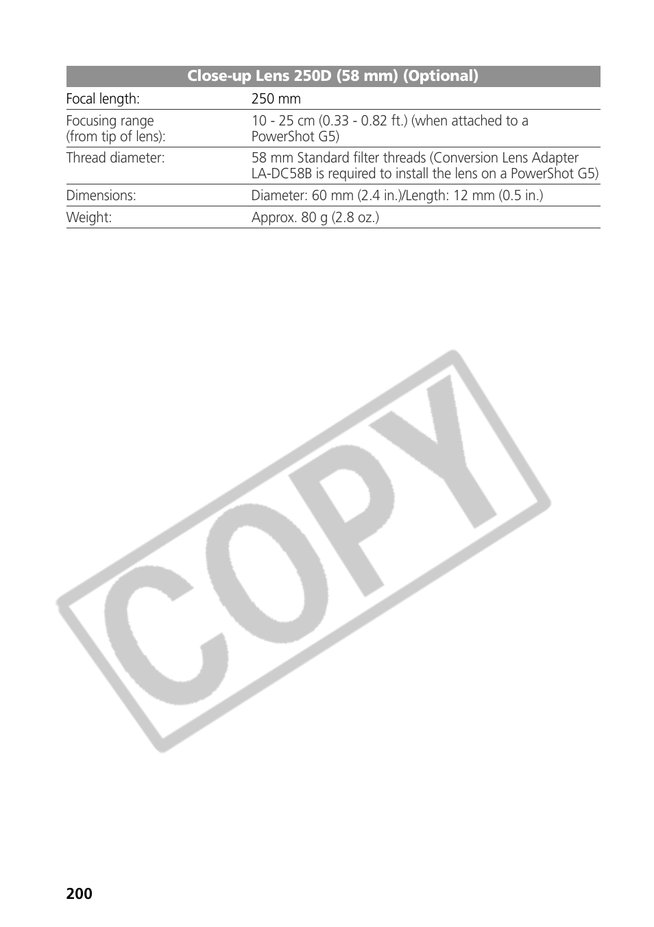 Canon CDI-E075-010 User Manual | Page 206 / 214