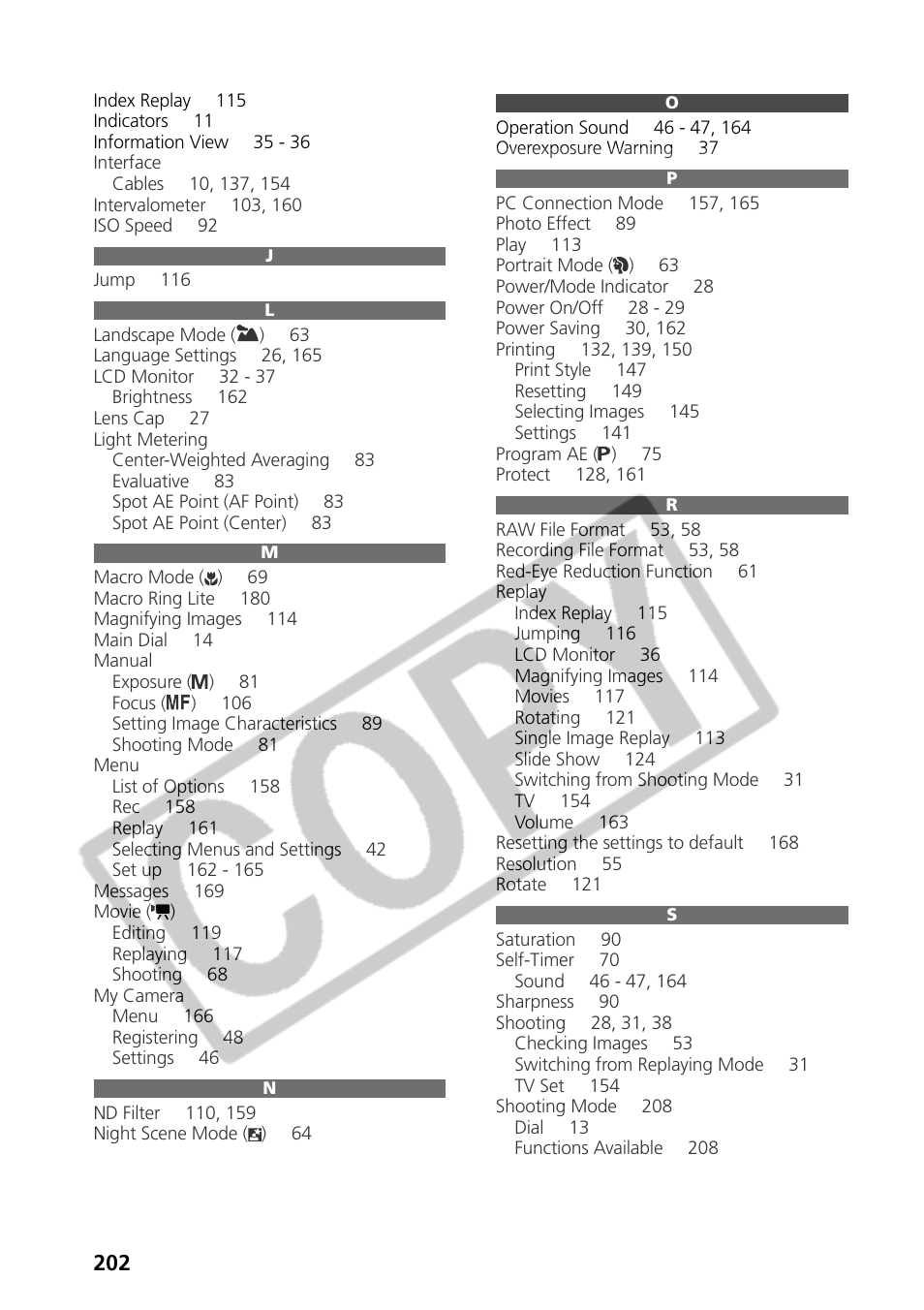 Canon CDI-E075-010 User Manual | Page 208 / 214