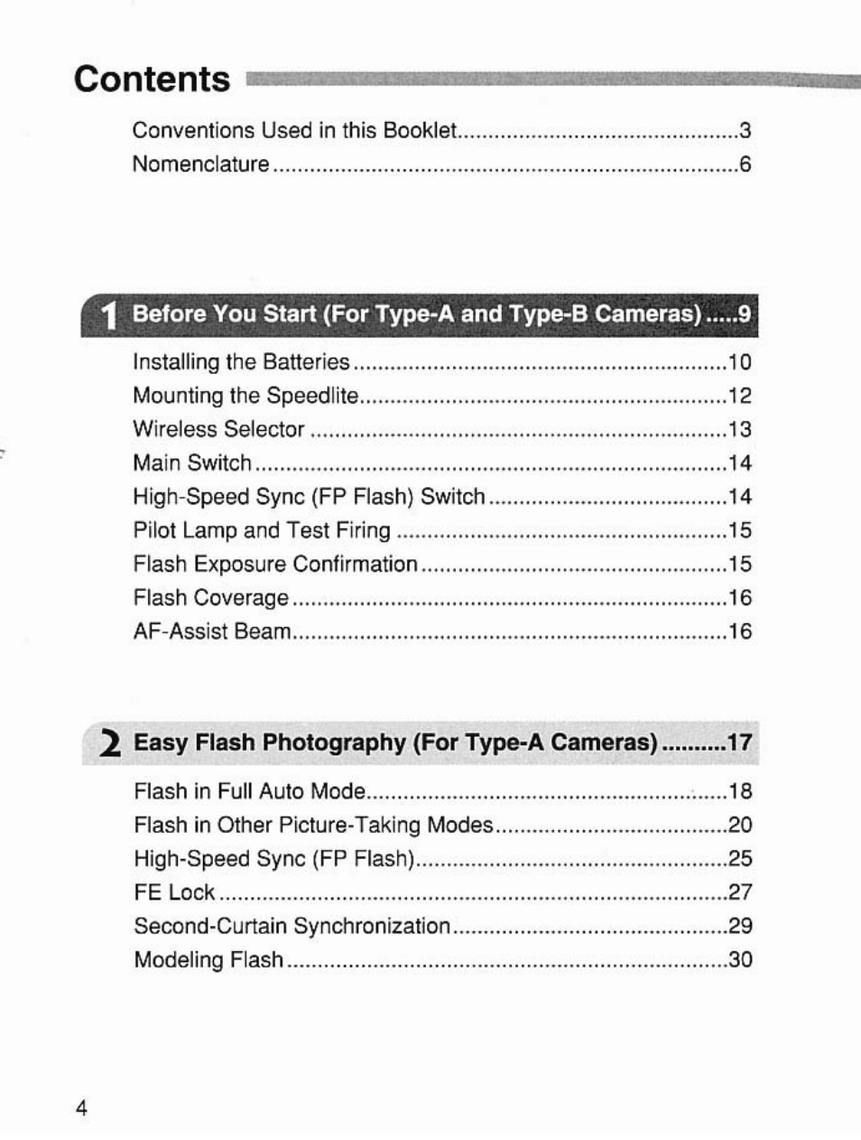 Canon Speedlite 420EX User Manual | Page 4 / 56