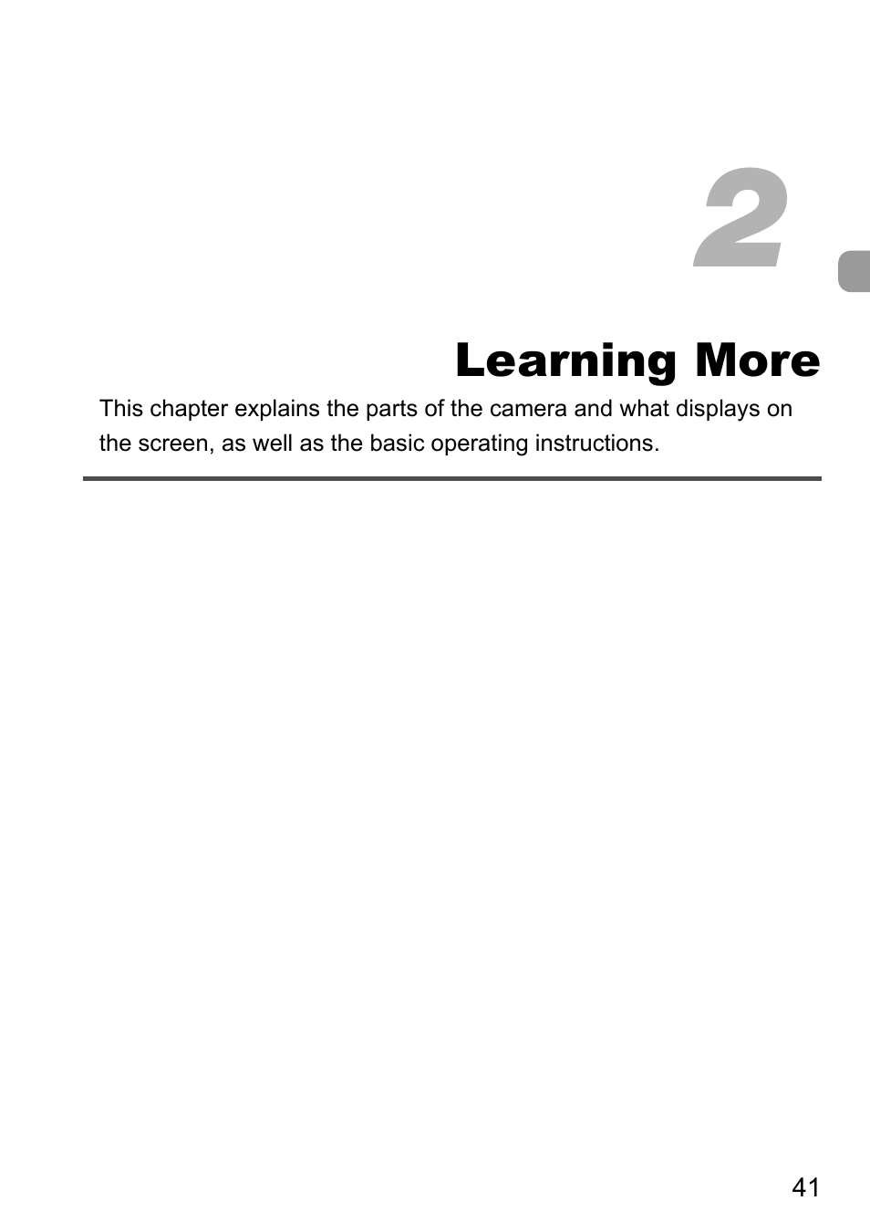 Learning more | Canon D10 User Manual | Page 41 / 163