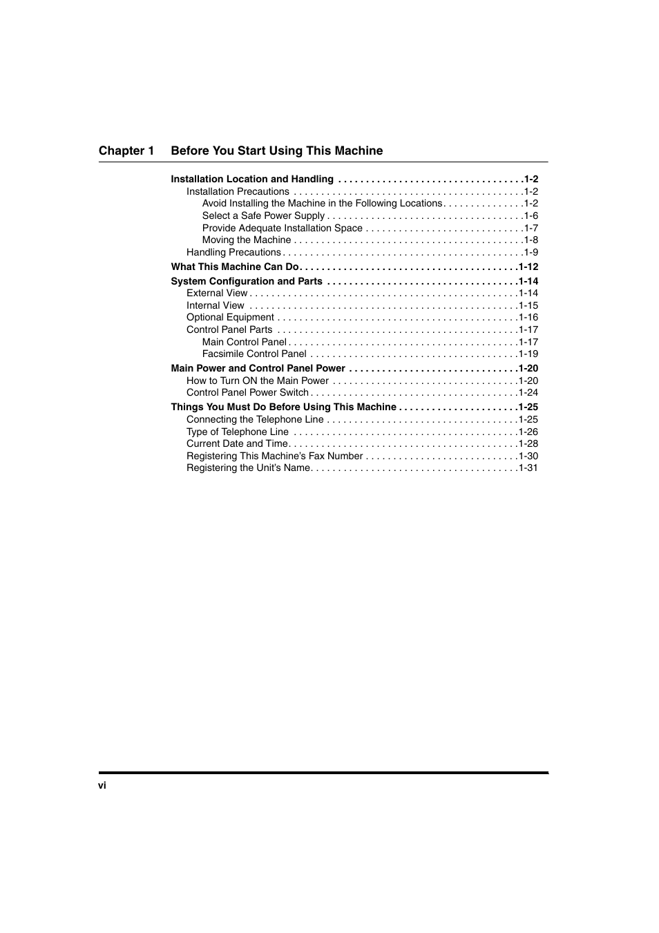 Canon iR 2016 User Manual | Page 8 / 92