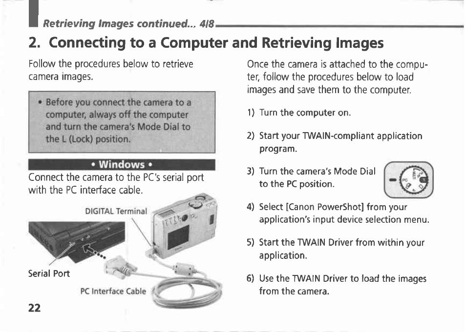 Canon A5 User Manual | Page 22 / 51