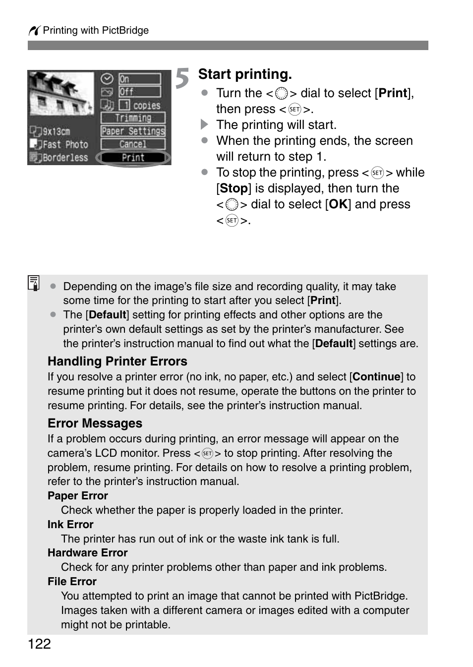 Canon EOS 20D User Manual | Page 122 / 168