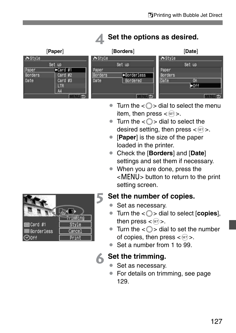 Canon EOS 20D User Manual | Page 127 / 168