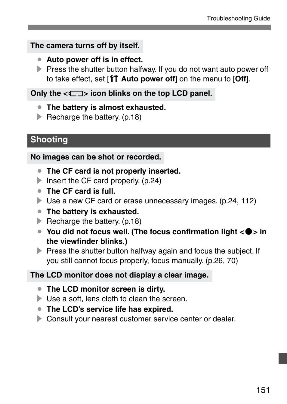 Canon EOS 20D User Manual | Page 151 / 168