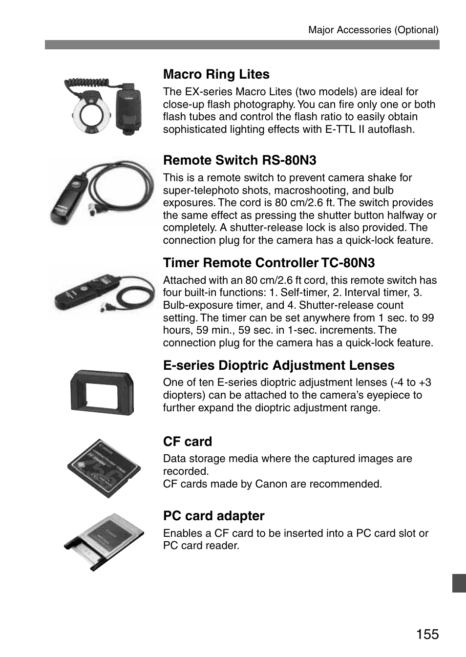 Canon EOS 20D User Manual | Page 155 / 168