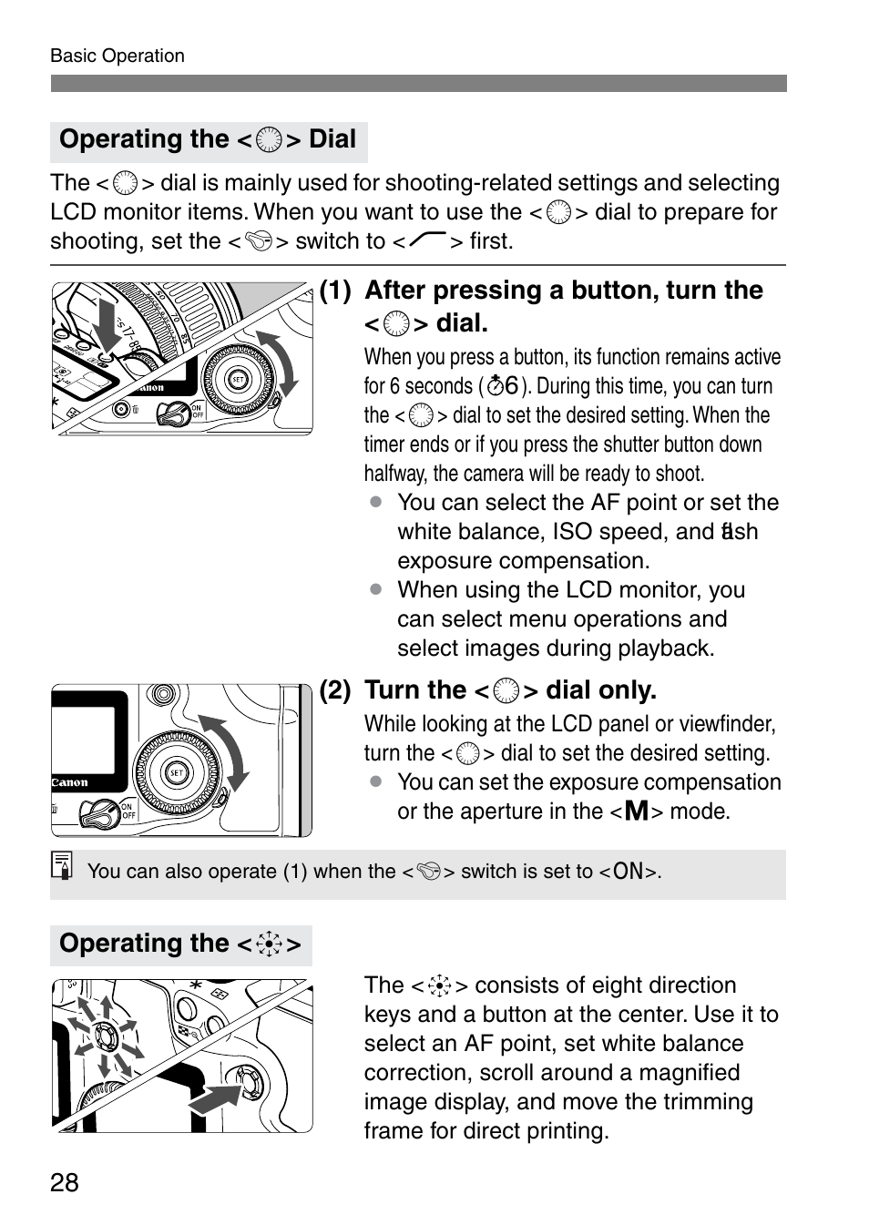 Canon EOS 20D User Manual | Page 28 / 168