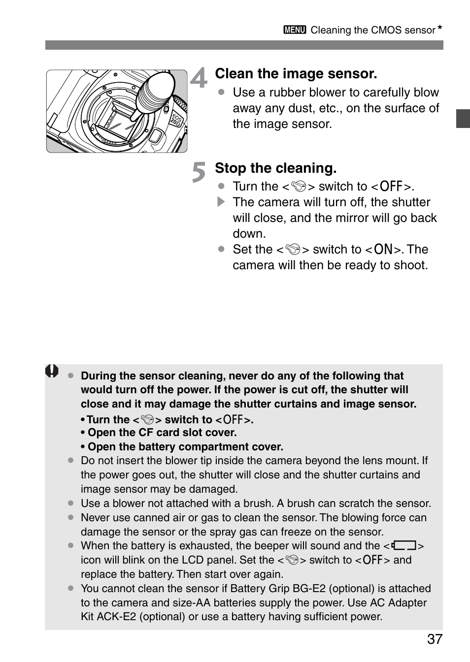 Canon EOS 20D User Manual | Page 37 / 168