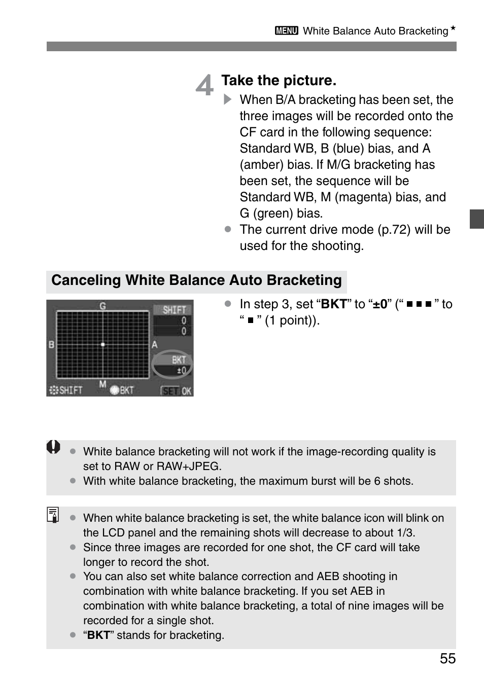 Canon EOS 20D User Manual | Page 55 / 168